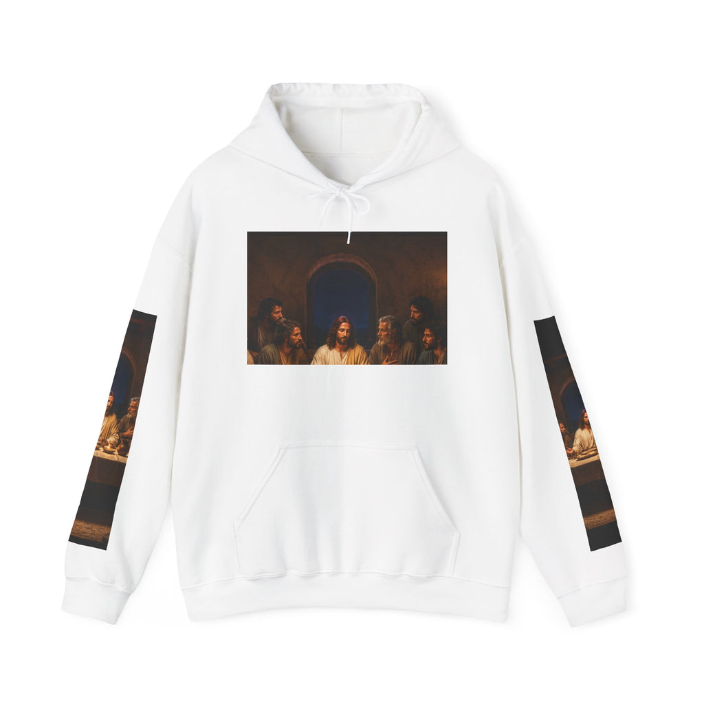 RIGGS 360 Last Supper Hoodie — Renaissance Jesus Print Pullover