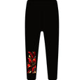 RIGGS 360 Impact Women's Leggings — Red Floral Abstract Accent