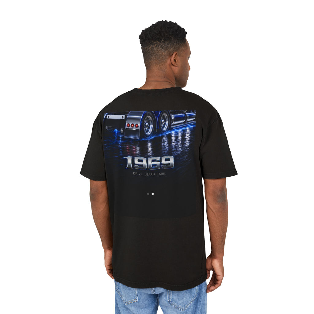 RIGGS 360 Vintage 1969 Big Rig Tee — Retro Semi Truck Graphic Shirt