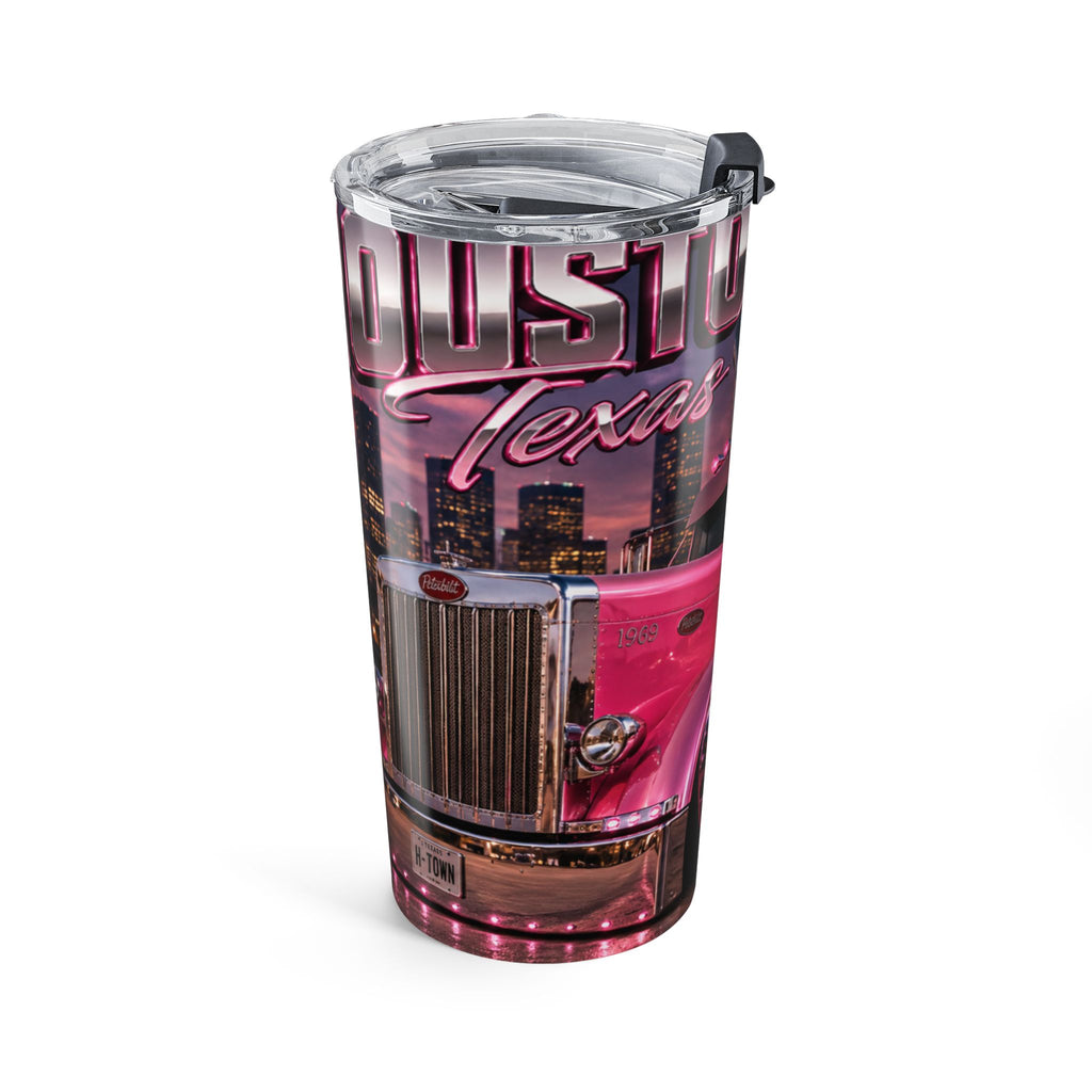 20oz Pink Semi Truck Tumbler – Retro City Rig Travel Cup