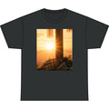 RIGGS 360 Sunrise Forest Photo Tee — Mountain Sunrise Graphic T-Shirt