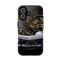 RIGGS 360 Phone Case — Black & Gold Sneaker Graphic Protective Tough Case