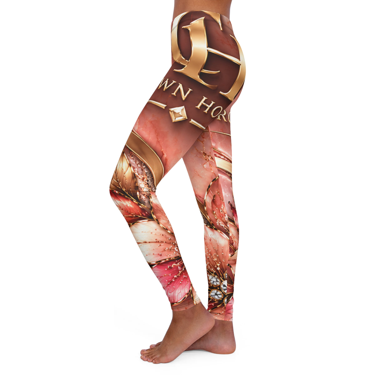 CROWN HOUSE PI NK RIVER LEGGINS