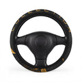 RIGGS 360 Tortoiseshell Car Steering Wheel Cover — Retro Brown Pattern Grip