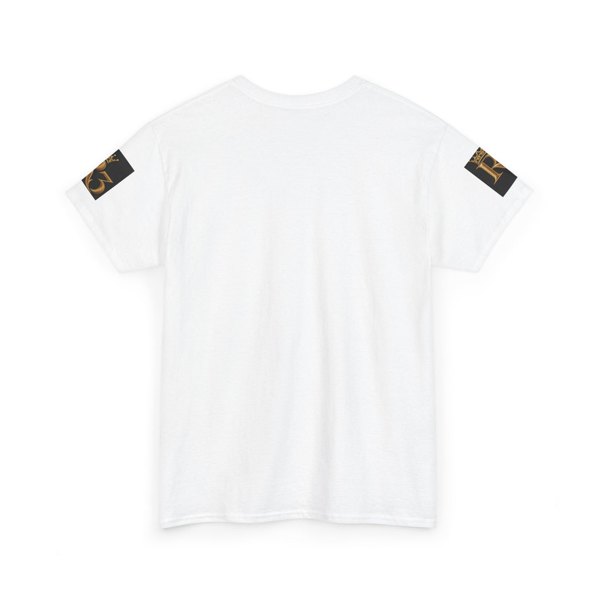 Royal R3 Crown T-Shirt — Gold Monogram Graphic Tee