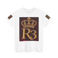 Royal R3 Crown T‑Shirt — Gold Crest Graphic Tee