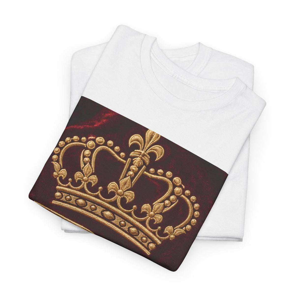 Royal R3 Crown T‑Shirt — Gold Crest Graphic Tee