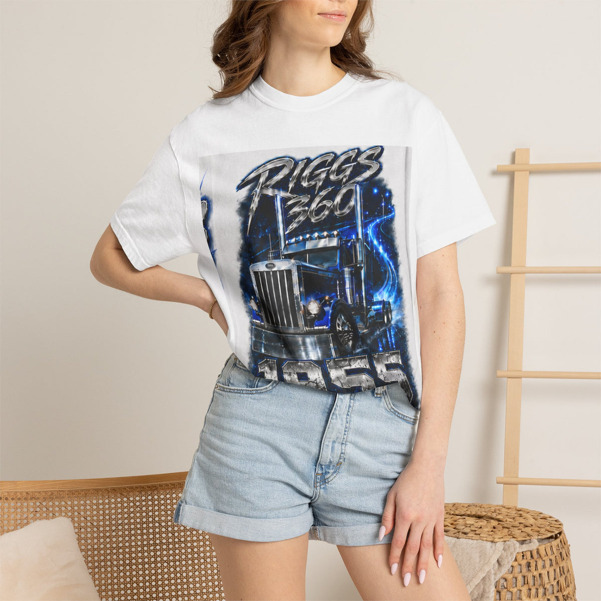 RIGGS 360 Neon 1955 Semi-Truck Tee