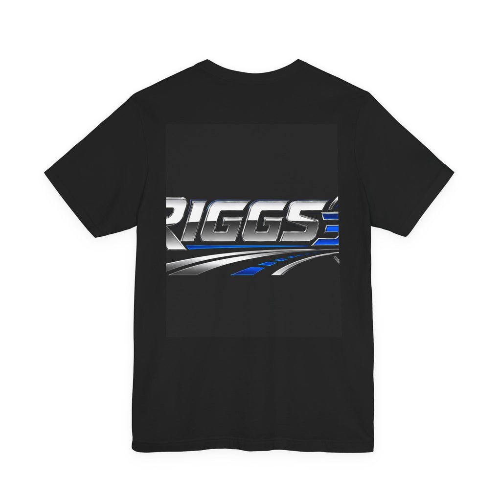 RIGGS 360 Truck Enthusiast Tee — Blue Custom Peterbilt '1947 ARE RIGGS' Graphic Shirt