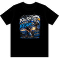 RIGGS 360 Faith Over Fear T-Shirt — Patriotic Eagle Christian Prayer Tee