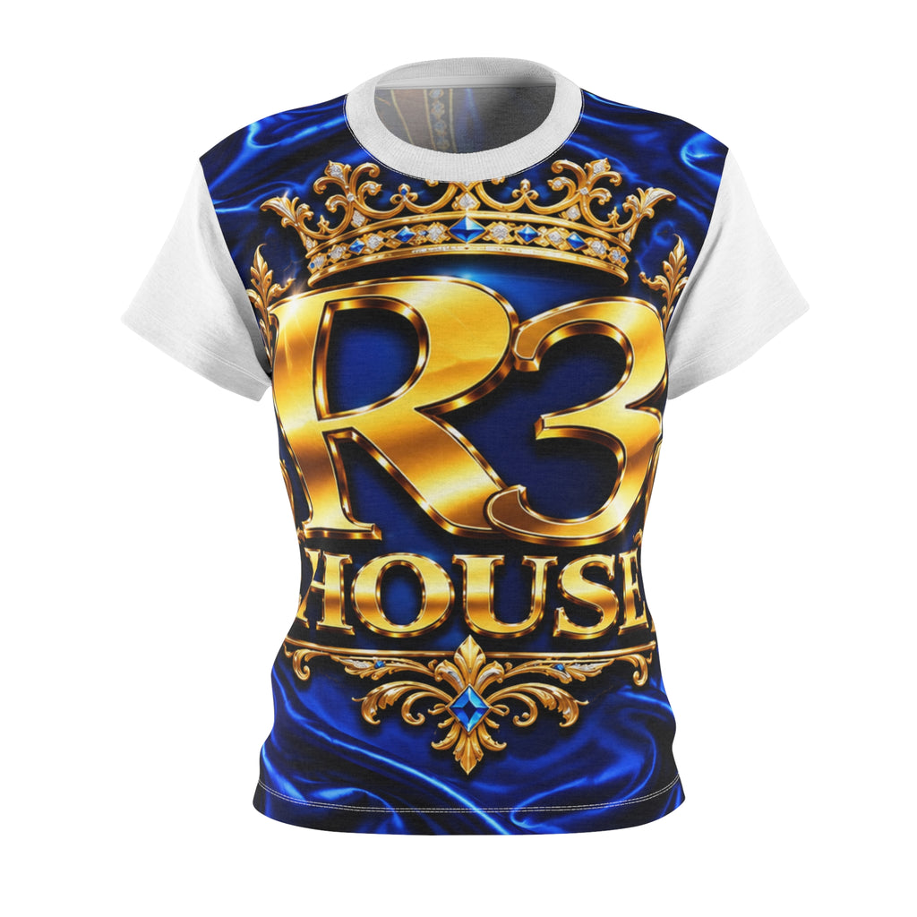R3 HOUSE WOMENS BLUE & GOLD TOP