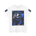 R3 Collection Graphic Tee — Racing Logo Blue Streetwear