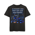 RIGGS 360 Trucker Life Acid-Wash Oversized Tee