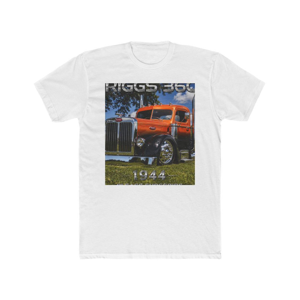 1944 Riggs 360 Vintage Truck T‑Shirt — Classic Orange Cab Tee for Truck Enthusiasts