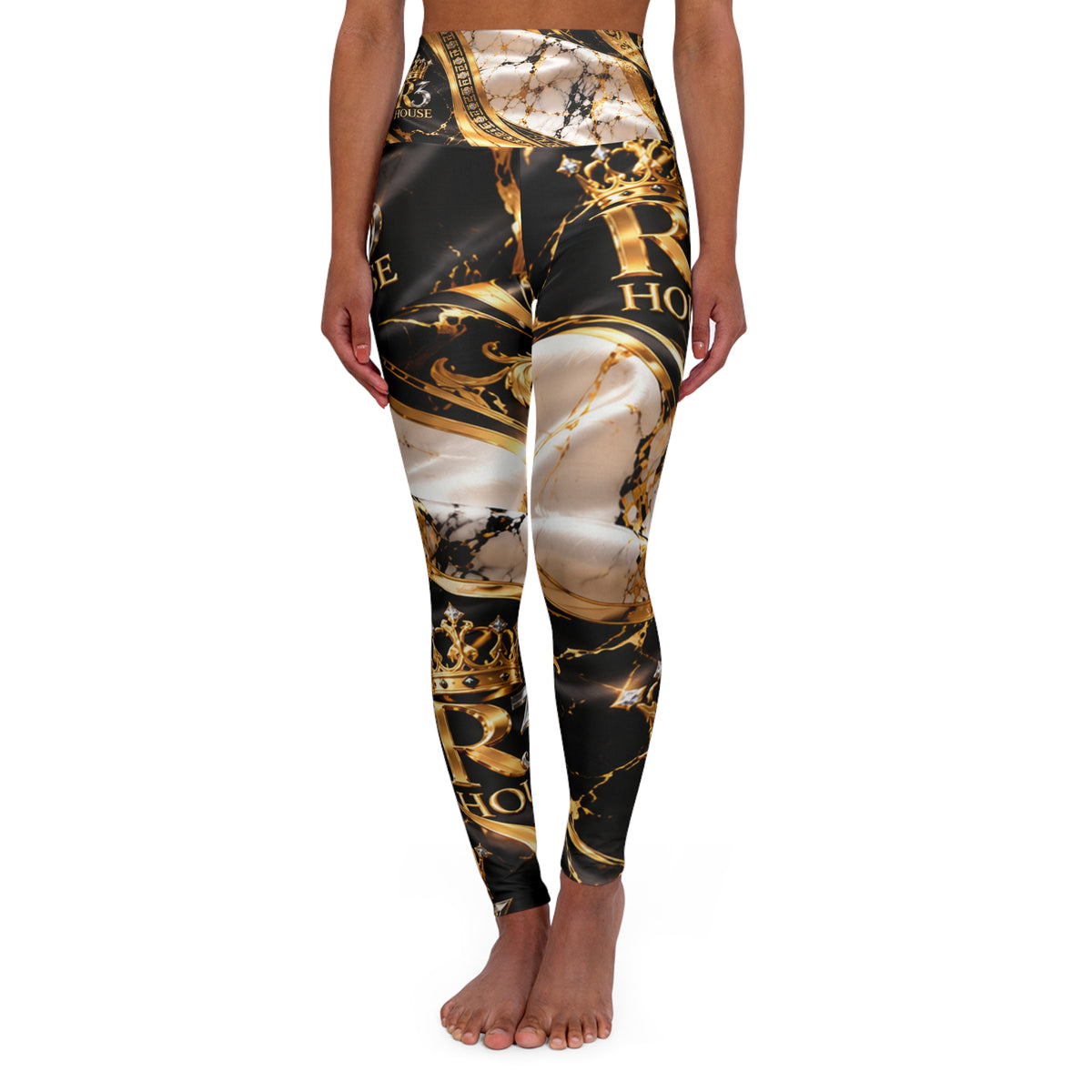 R3 HOUSE MARBLE LEGGINS