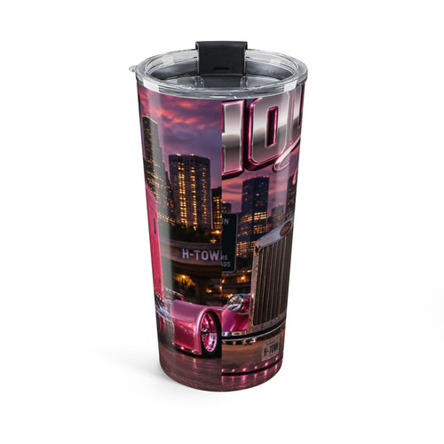 20oz Pink Semi Truck Tumbler – Retro City Rig Travel Cup