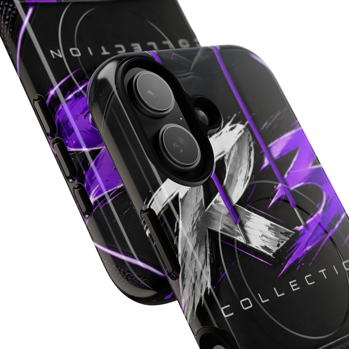 RIGGS 360 R3 Collection Purple Graphic Tough Magnetic Phone Case