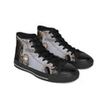 RIGGS 360 Vintage Car High-Top Sneakers — Classic Antique Automobile Print