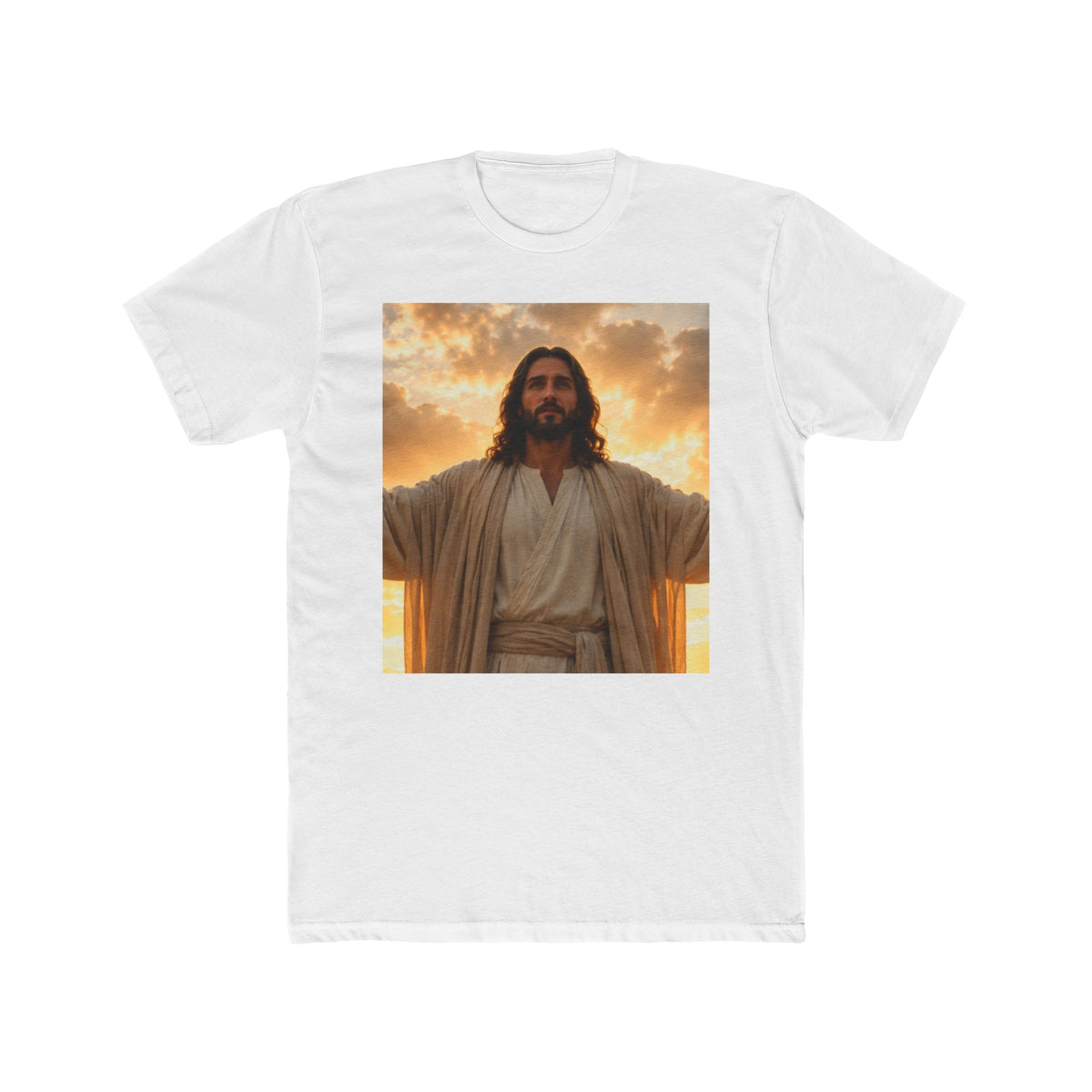 RIGGS 360 Jesus Arms Open Tee - White
