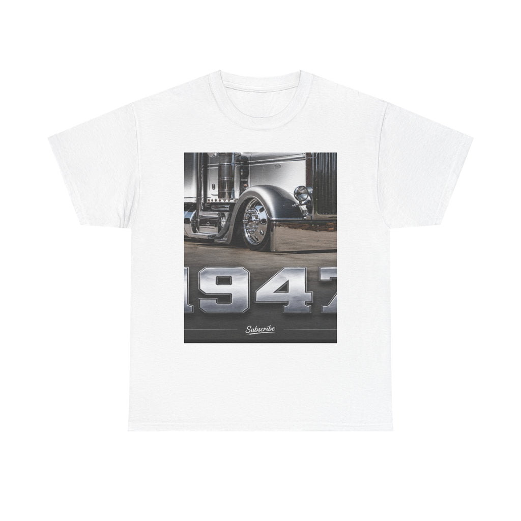 RIGGS 360 1947 Classic Car T‑Shirt — Vintage Hot Rod Tee for Car Enthusiasts