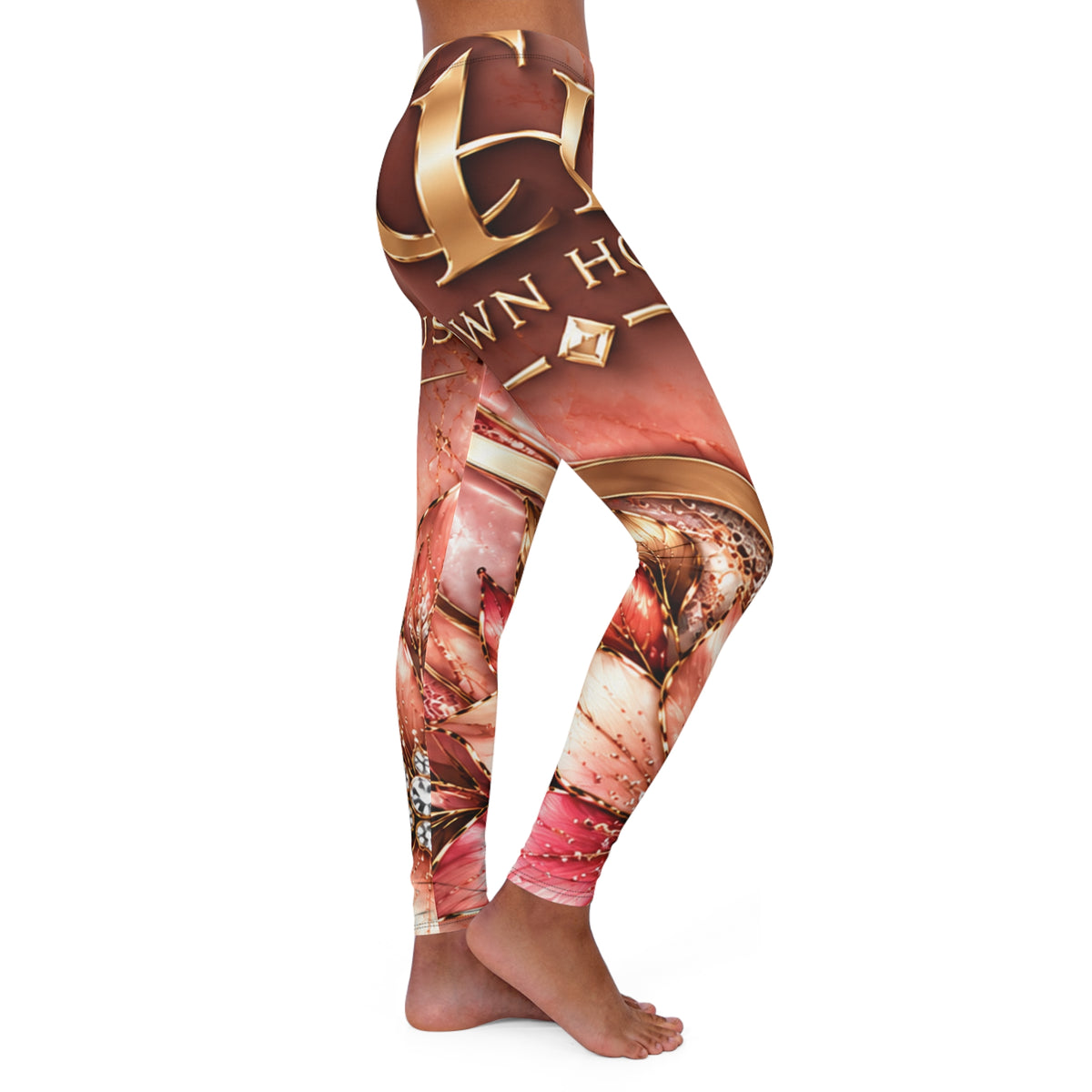 CROWN HOUSE PI NK RIVER LEGGINS