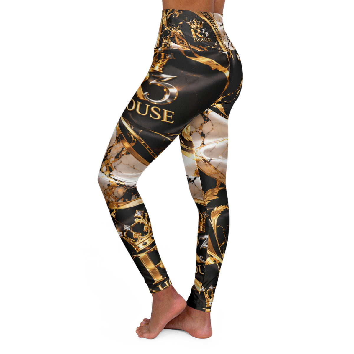 R3 HOUSE MARBLE LEGGINS