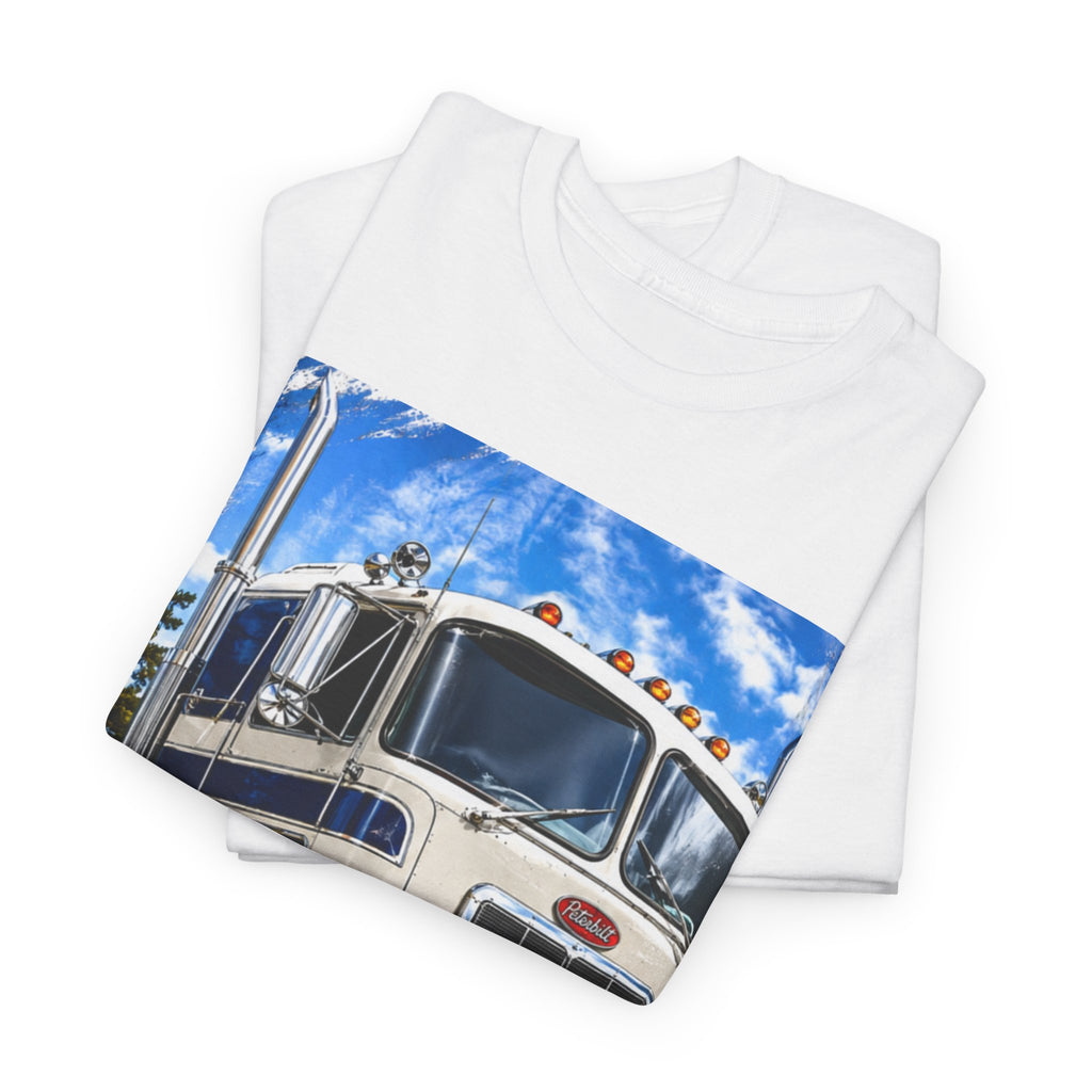 Classic Blue Peterbilt Semi Truck T‑Shirt