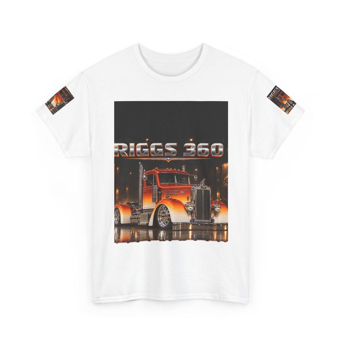 Riggs 360 Semi Truck Tee — Classic Trucker Graphic Shirt