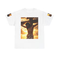 Crucifixion Sunrise Tee — Christian Faith Jesus Cross Graphic T-Shirt