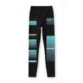 RIGGS 360 Teal Gradient Block Leggings – Women’s Luxe Activewear