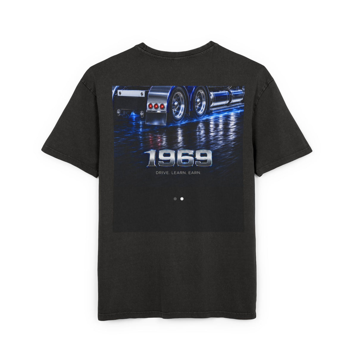 RIGGS 360 Vintage 1969 Big Rig Tee — Retro Semi Truck Graphic Shirt