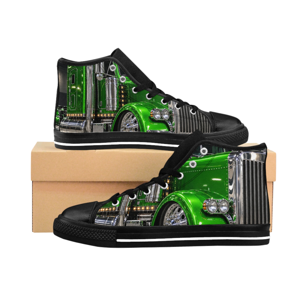 RIGGS 360 Green Semi-Truck Grille Sneakers