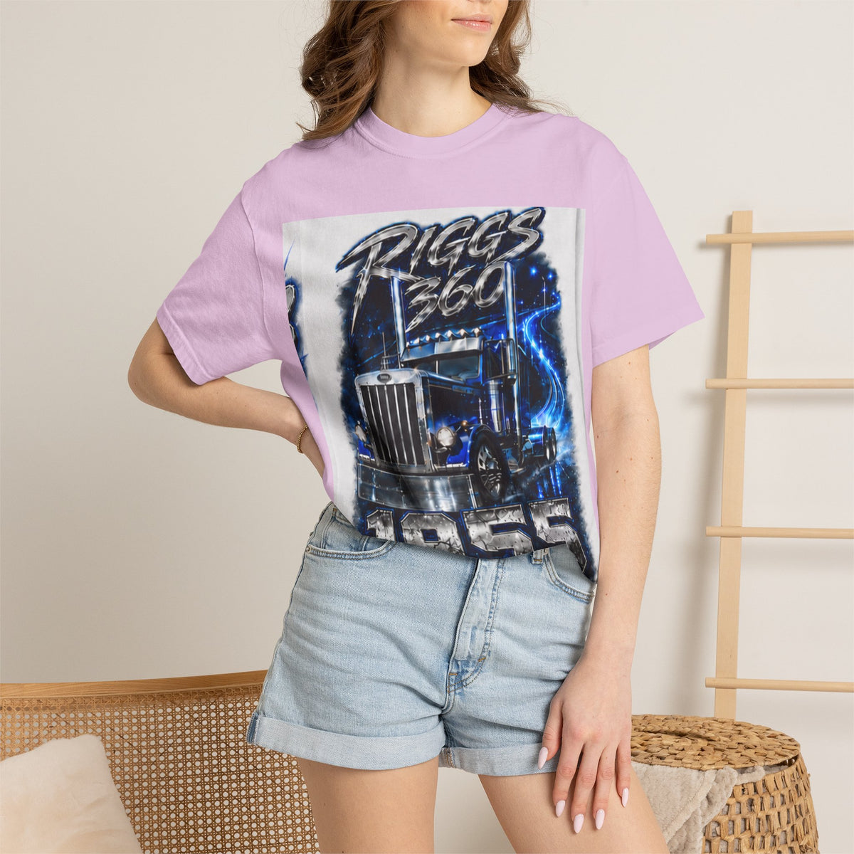RIGGS 360 Neon 1955 Semi-Truck Tee