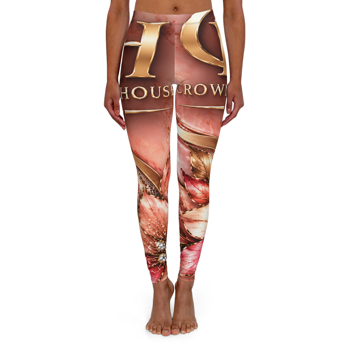 CROWN HOUSE PI NK RIVER LEGGINS